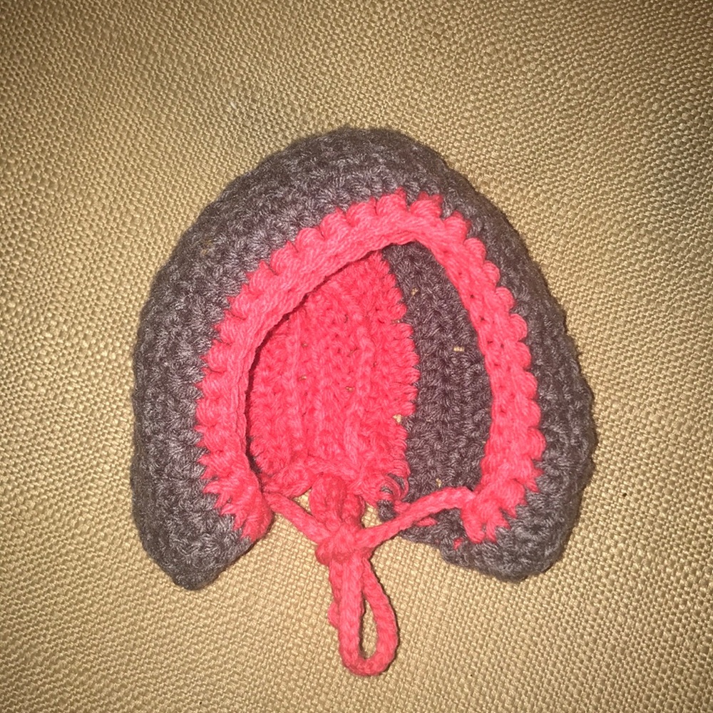 BUNDLE ONLY for a discount! Crotchet coat and hat. - Picture 3 of 4